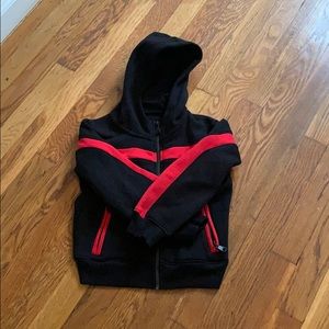 Black and red sweater kids